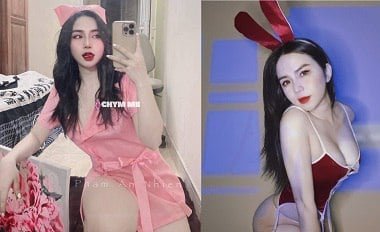 Nhien Lustful แสดงหีสีชมพูของเธอ