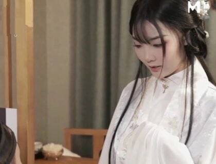 คืนที่มีความสุขเหมือนกันกับสาวนางฟ้าที่มีเสน่ห์ในป่าสีเขียว