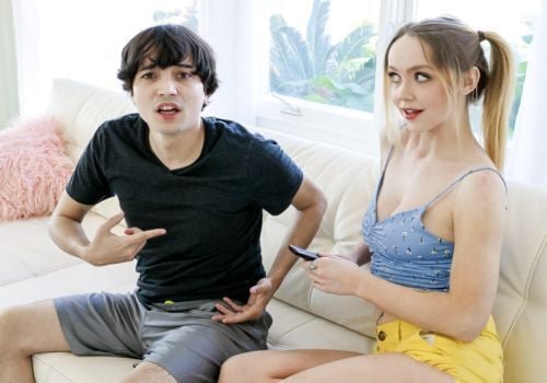พี่สาวของฉันชอบที่จะเอาดิ๊กพี่ชายของเธอเข้าไปในหียาวของเธอ