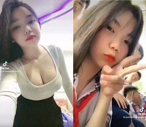 คลิปร้อนของนักเรียนมัธยมปลายในครูเซ็กซี่ Hai Duong รั่วไหลออกมา
