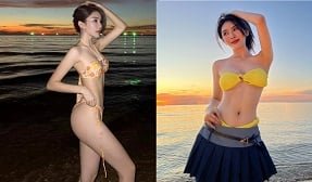 คลิปเต็มของเพศของ Linh Truong ที่หาด Nha Trang กับแฟนของเธอ