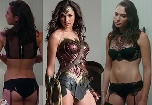 ด้วย VLXX Wonder Woman Gal Gadot แสดงหน้าอกร้อนของเธอทำให้พี่ชายของเธอกระหาย